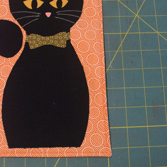 Free Pattern: Black Cat Brigade Halloween Banner