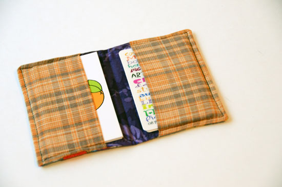 Tutorial - Business Card Wallet with Fold Over Elastic Closure