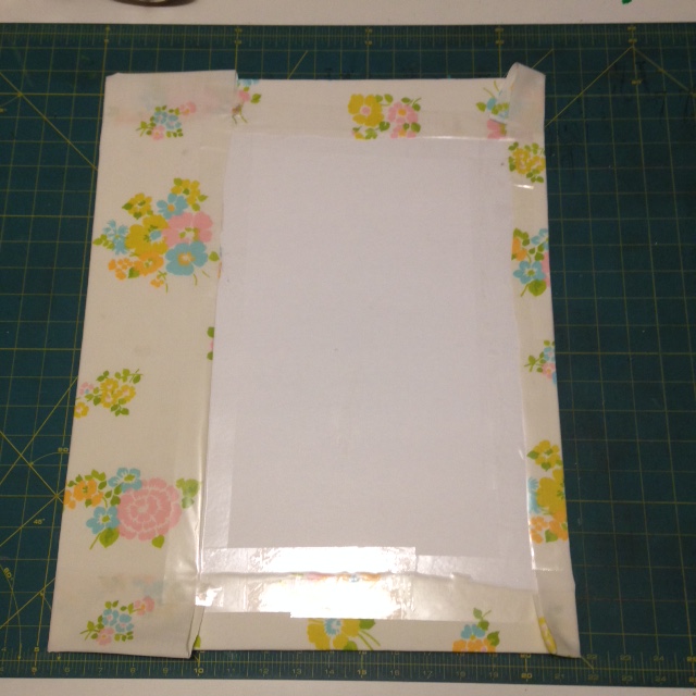 Tutorial: Vintage sheet dry erase board