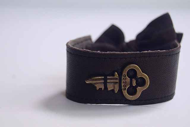 Leather & Elastic Cuff Bracelets - TUTORIAL