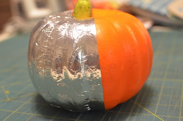 Steampumpkin from a dollar tree foam pumpkin - TUTORIAL