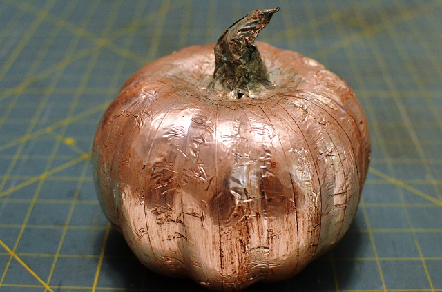 Steampumpkin from a dollar tree foam pumpkin - TUTORIAL