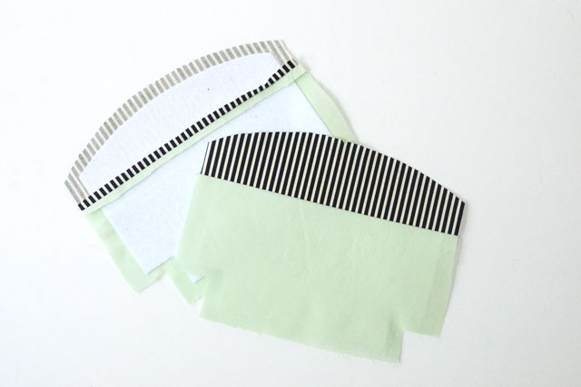 Color Block Curve Top Cosmetic Bag Tutorial