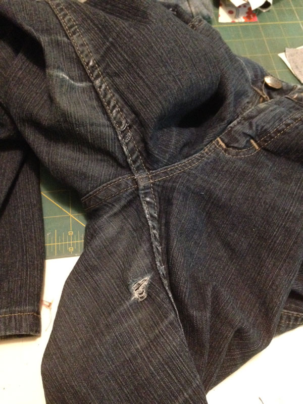 How I earned $120/hour mending my jeans