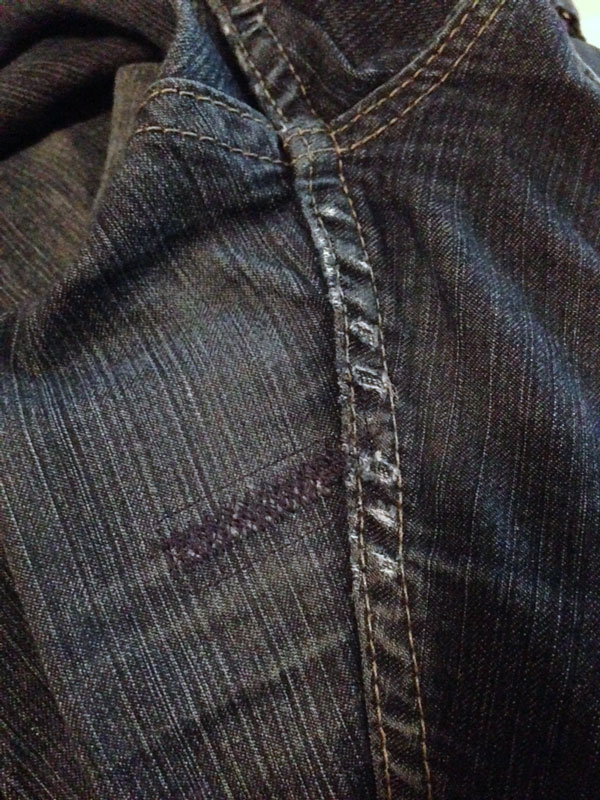 How I earned $120/hour mending my jeans