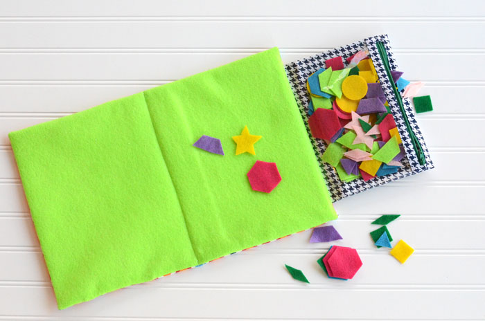 Felt Board Folio for Busy Bags and Quiet Play - Tutorial