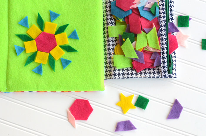 Felt Board Folio for Busy Bags and Quiet Play - Tutorial