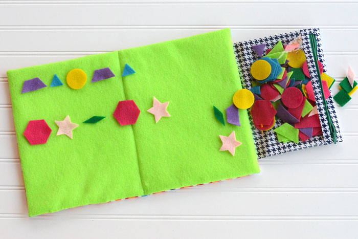 Felt Board Folio for Busy Bags and Quiet Play - Tutorial