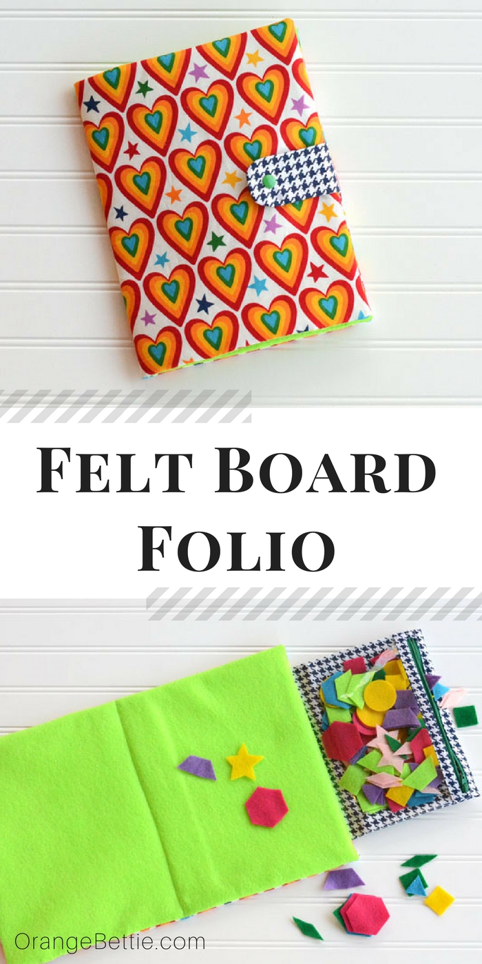 Felt Board Folio for Busy Bags and Quiet Play - Tutorial