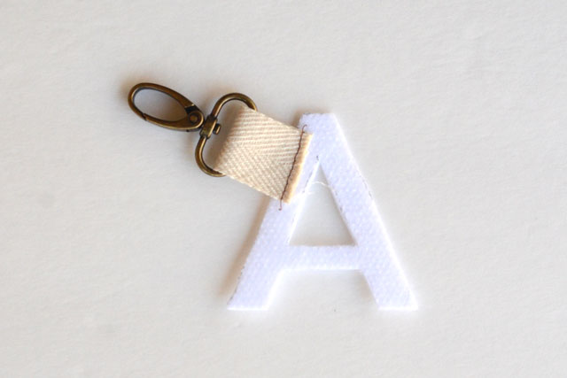 Cork Monogram Key Fob - Tutorial