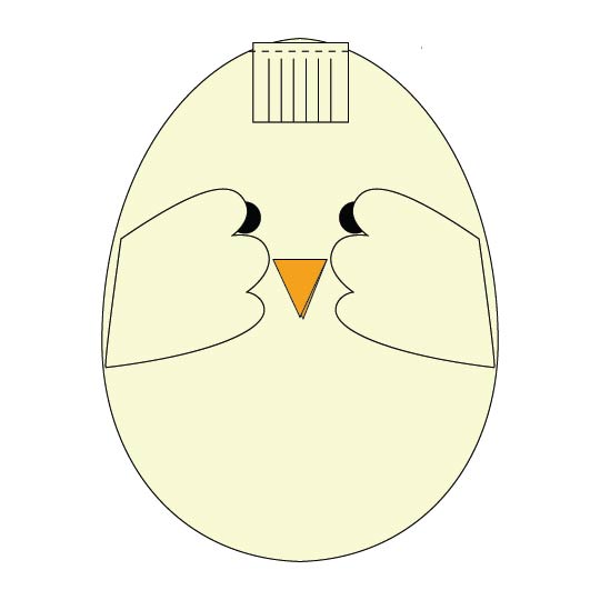 Easter Chick Reversible Softie - Sewing Tutorial