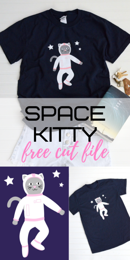 Space Kitty cut file - Free SVG  cut file