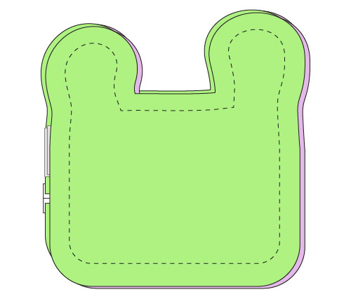 Little Monster Earbud Pouch - Free Sewing Pattern