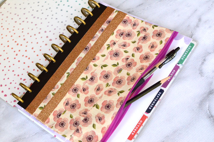 Duct Tape Pencil Pouch for Happy Planner - DIY Tutorial