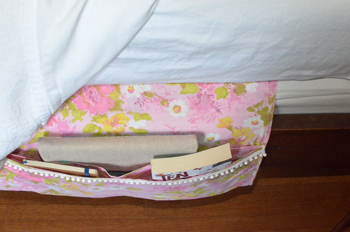 Vintage Pillowcase Bed Caddy - Sewing Tutorial