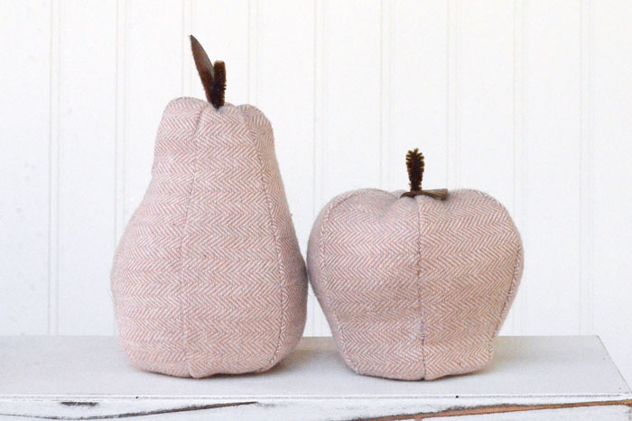 Farmhouse Fabric Fruit – Apple and Pear Free Sewing Pattern