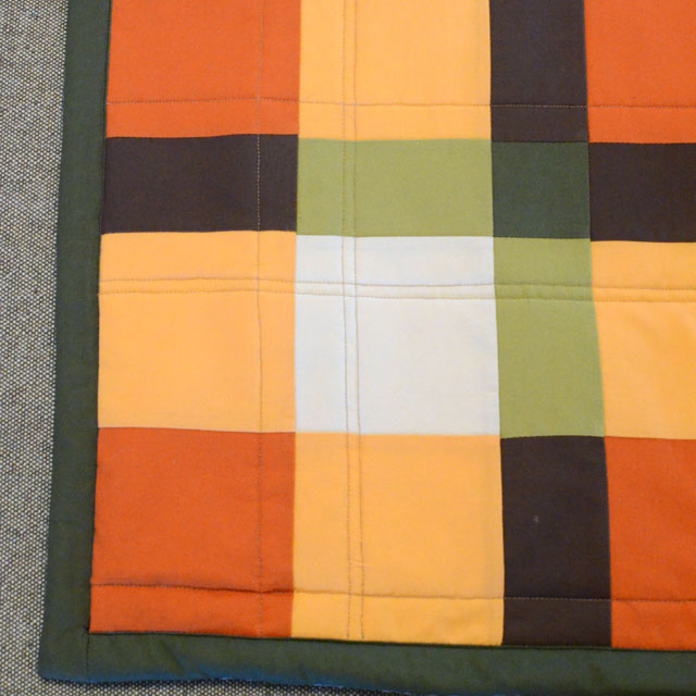 Patchwork Plaid Table Runner Hot Pad - Sewing Tutorial