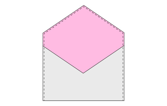 Fabric Gift Card Envelope – Step 4