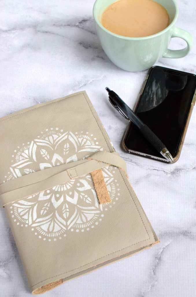 DIY Leather Journal Cover –Easy Sewing Tutorial