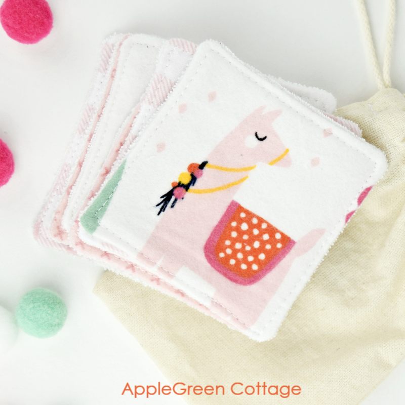 Beginner sewing projects: Quick and easy things to sew - reusable makeup wipes