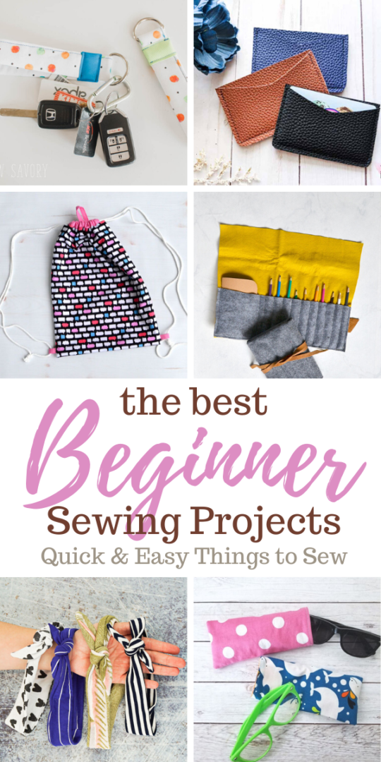 Beginner sewing projects Quick and easy things to sew Orange Bettie