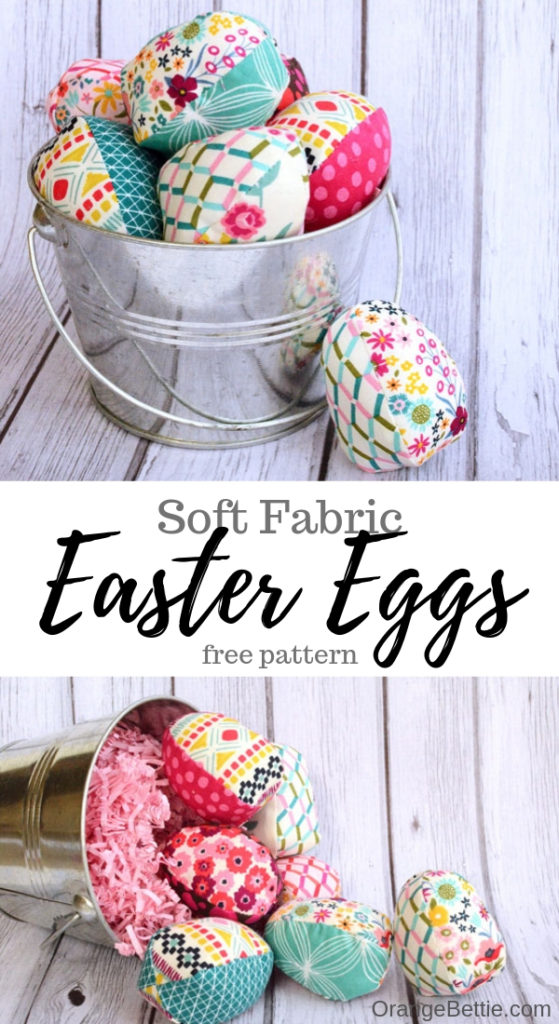 Soft Fabric Easter Egg - Free Sewing Pattern