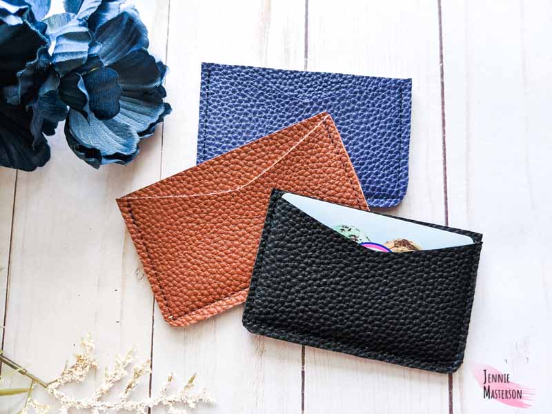 Beginner sewing projects: Quick and easy things to sew - card wallet