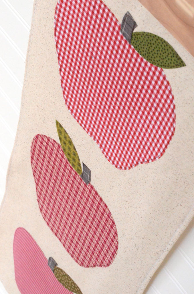 Fall apple banner by Orange Bettie