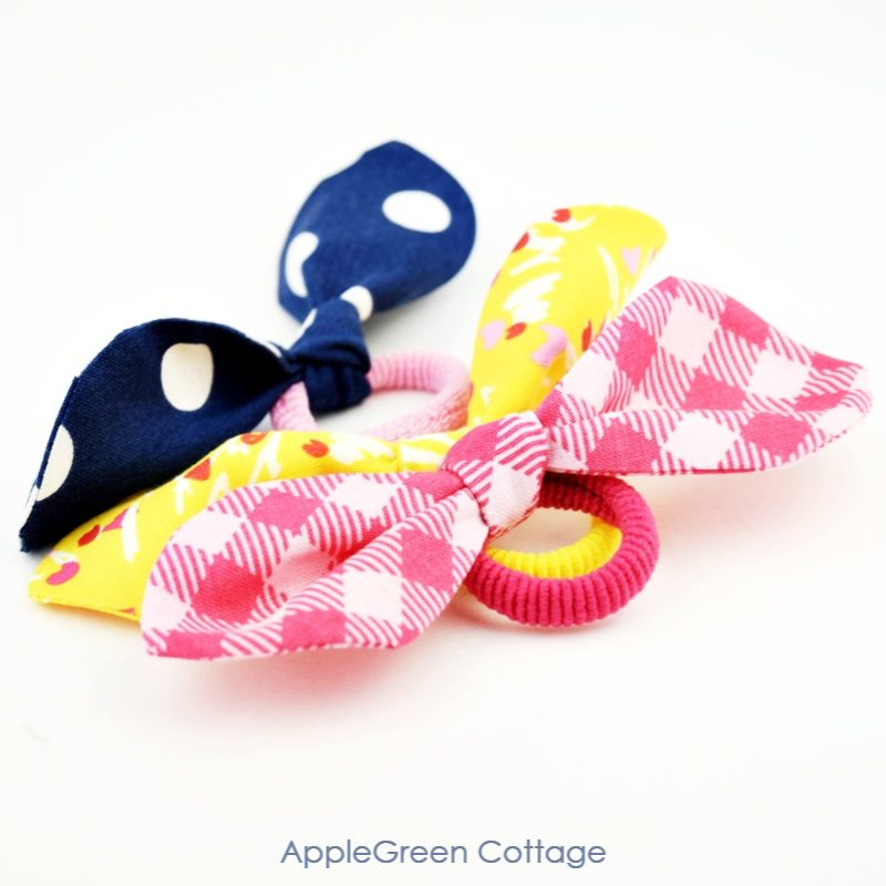 DIY Hair Ties by AppleGreen Cottage