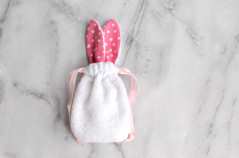 Sudsy Bunny DIY Soap Pouch - Free Sewing Pattern