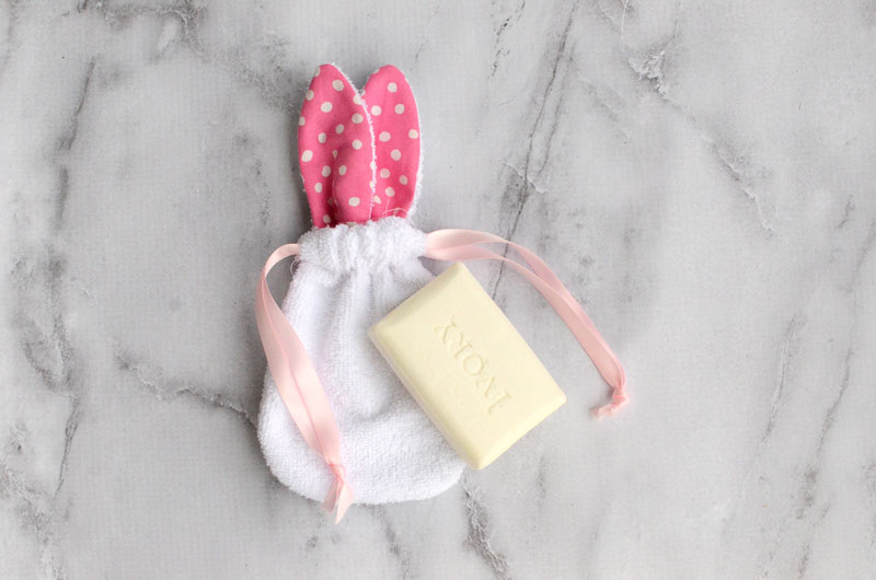 Sudsy Bunny DIY Soap Pouch - Free Sewing Pattern