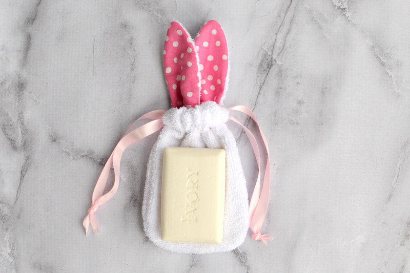 Sudsy Bunny DIY Soap Pouch - Free Sewing Pattern