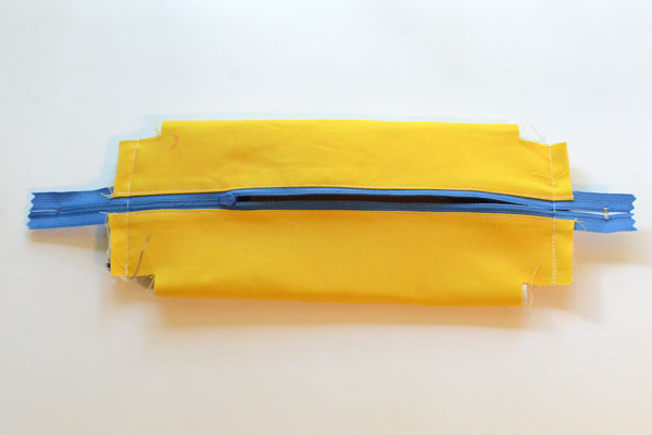 Boxy Pencil Pouch, step 13