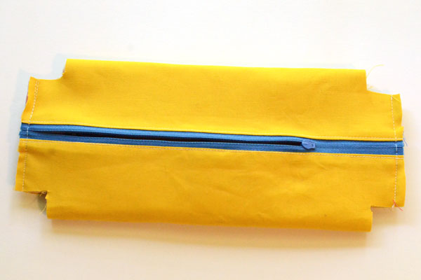 Boxy Pencil Pouch, step 14