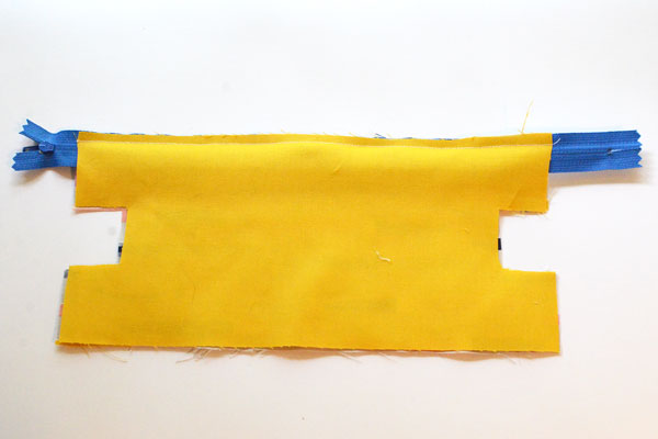 Boxy Pencil Pouch, step 4