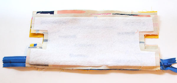 Boxy Pencil Pouch, step 5