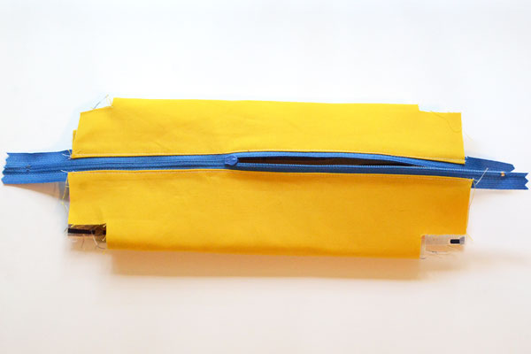 Boxy Pencil Pouch, step 9