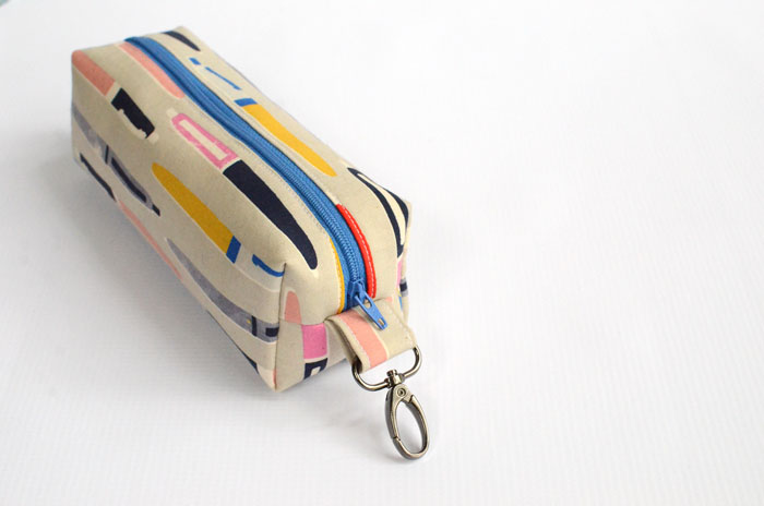 Boxy Pencil Pouch Free Sewing Pattern