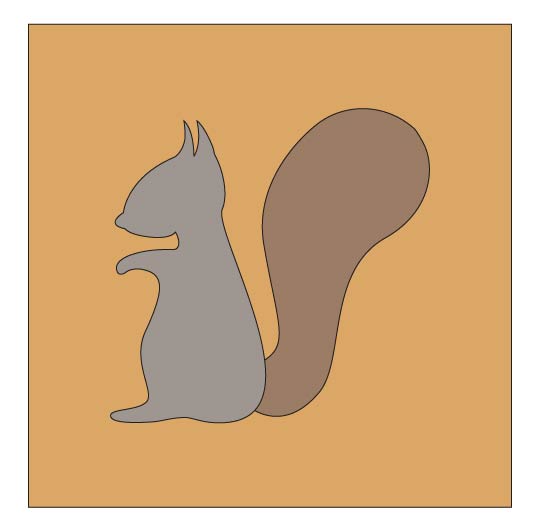 Fall Squirrel Pillow - Step 5