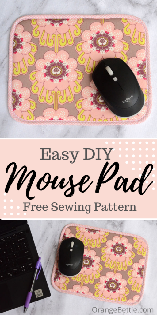 Easy DIY Mouse Pad – Free Sewing Pattern cover image