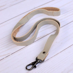 DIY Leather Lanyard - tutorial